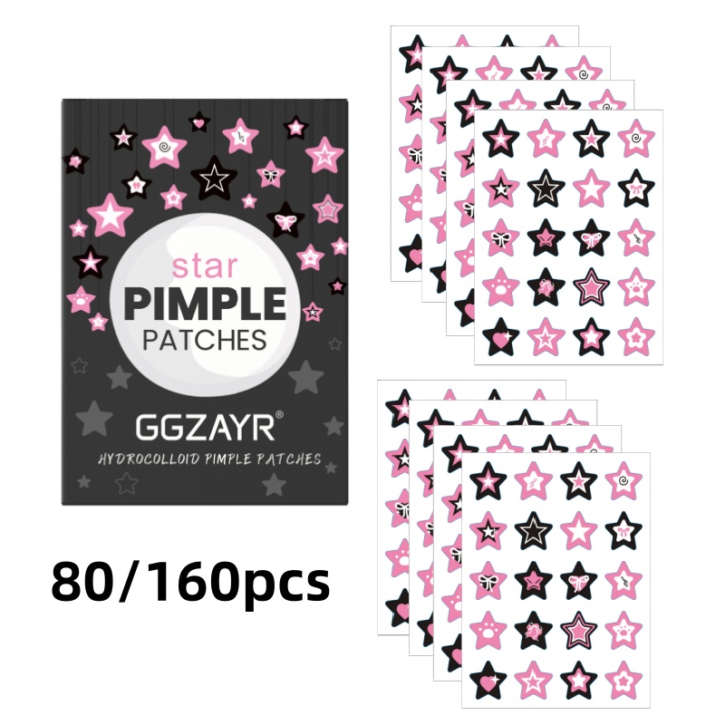 Face Moisturizer - Ensemble de patchs anti-acné en forme