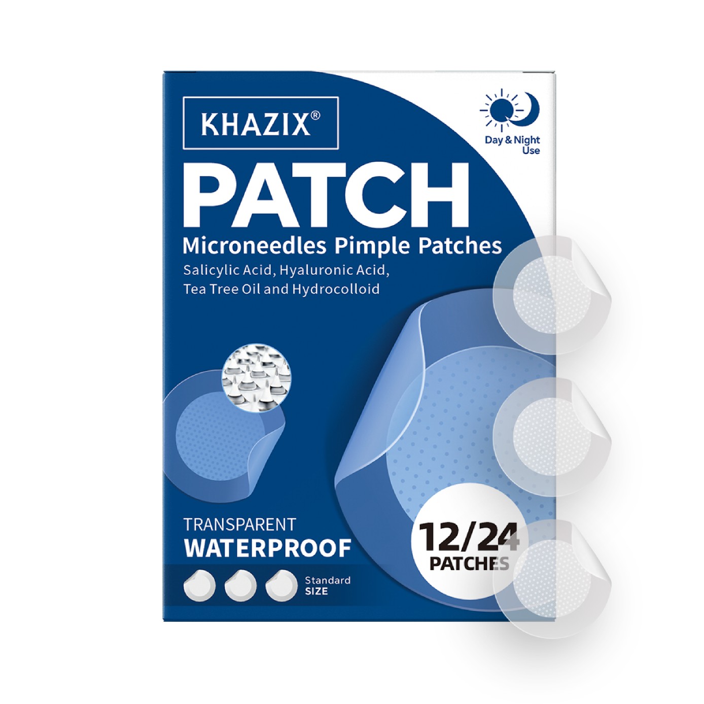 Face Moisturizer - Patch anti-acné à micro-aiguilles (lot de
