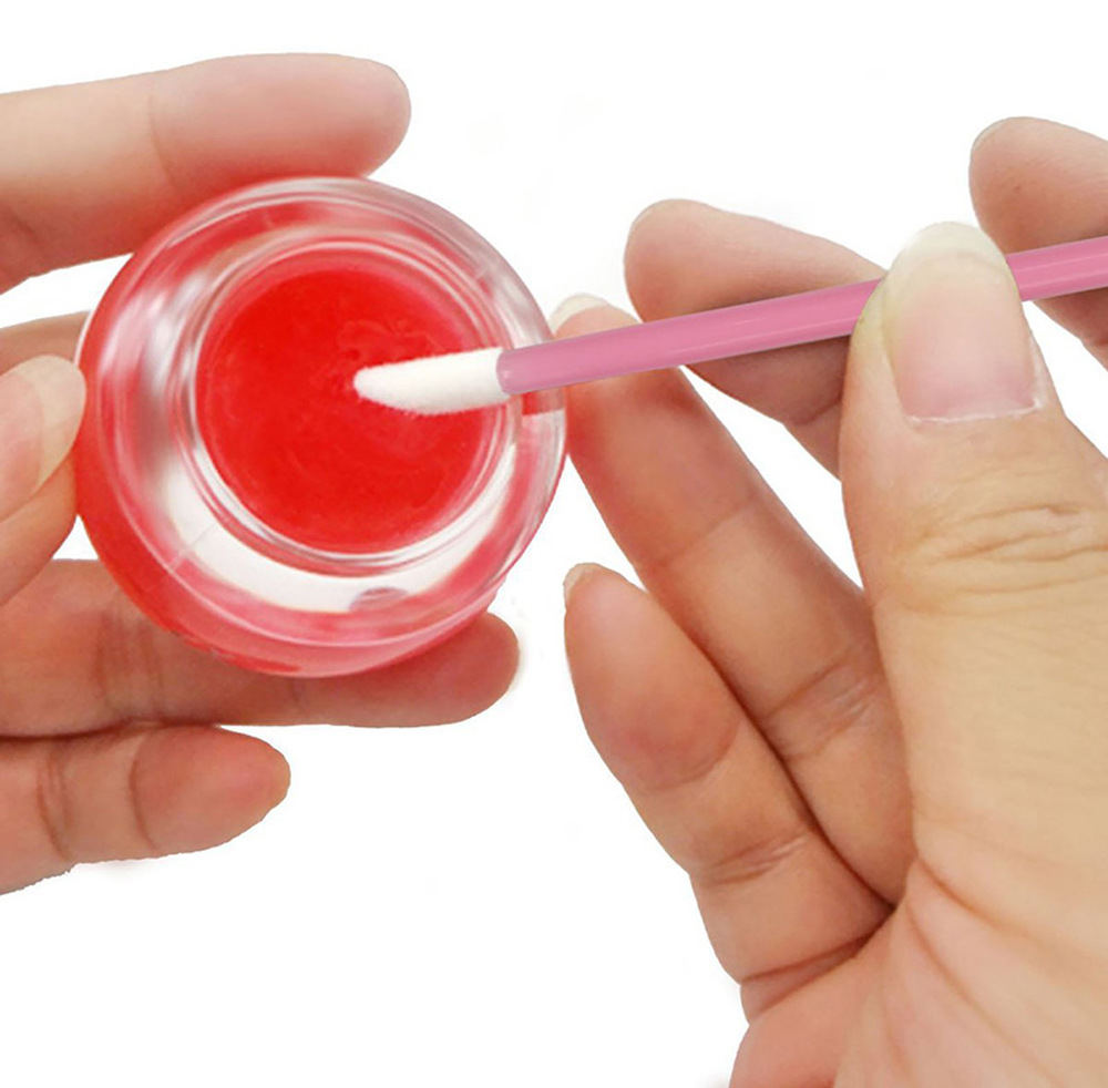 Lip Balm - 100 Pcs Pinceaux de Maquillage pour