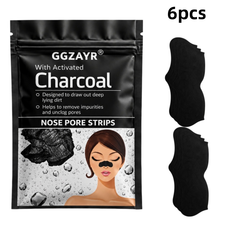 6 bandes de charbon actif pour - Face Moisturizer avis et prix