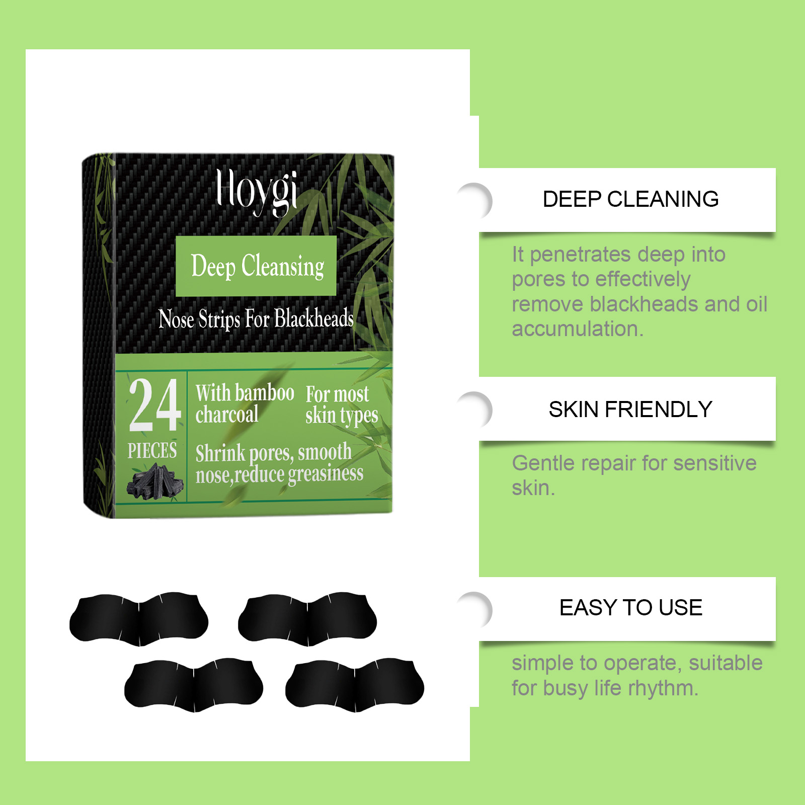 Bandes nasales au charbon de b - Cleanser Face avis et prix